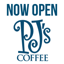 PJ's Coffee Now Open"